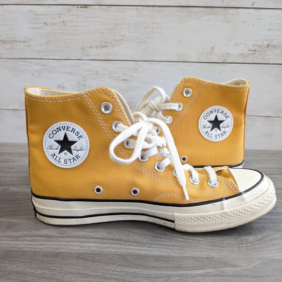 Converse Chuck Taylor 70 Hi Men's Shoes Sunflower-Black-Egret 7M/9W - Picture 4 of 11